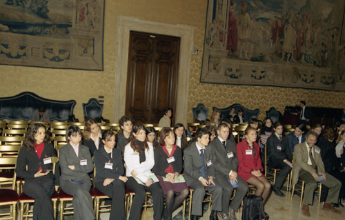 VII giornata - V classe dell'Istituzione scolastica d'istruzione professionale di Aosta e della III classe del Liceo classico 