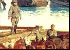 Movimenti di truppe nell'estuario di Giulio Aristide Sartorio - Mostra di Giulio Aristide Sartorio