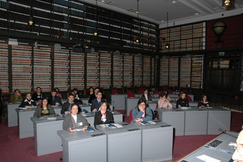 classi IV e V del Liceo della Comunicazione 