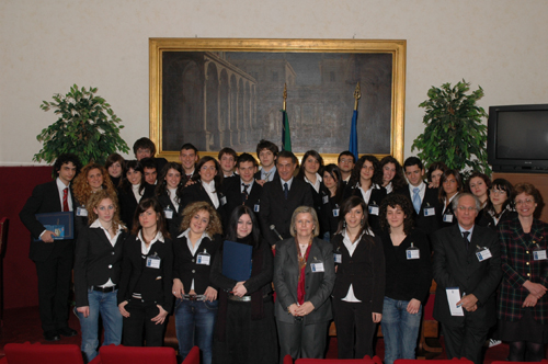 XVI giornata - IV classi del Liceo G. Moscati di Grottaglie (TA) e  V classe del Liceo Ginnasio G. Chiabrera di Savona
