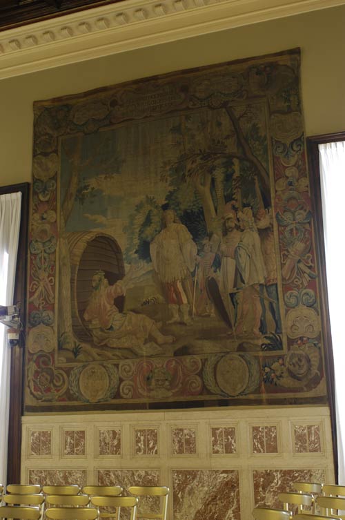 Arazzo nella Sala della Regina
