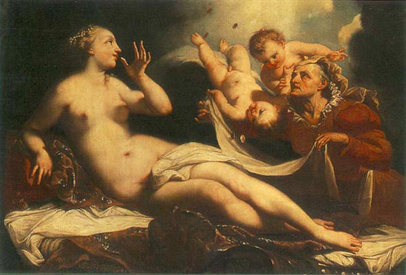 Danae di Antonio Bellucci
