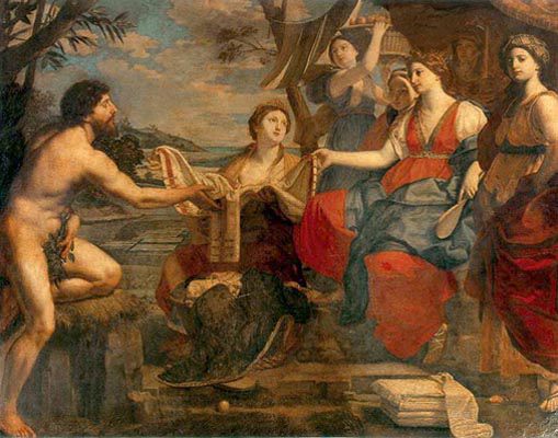Ulisse e Nausicaa di Michele Desubleo